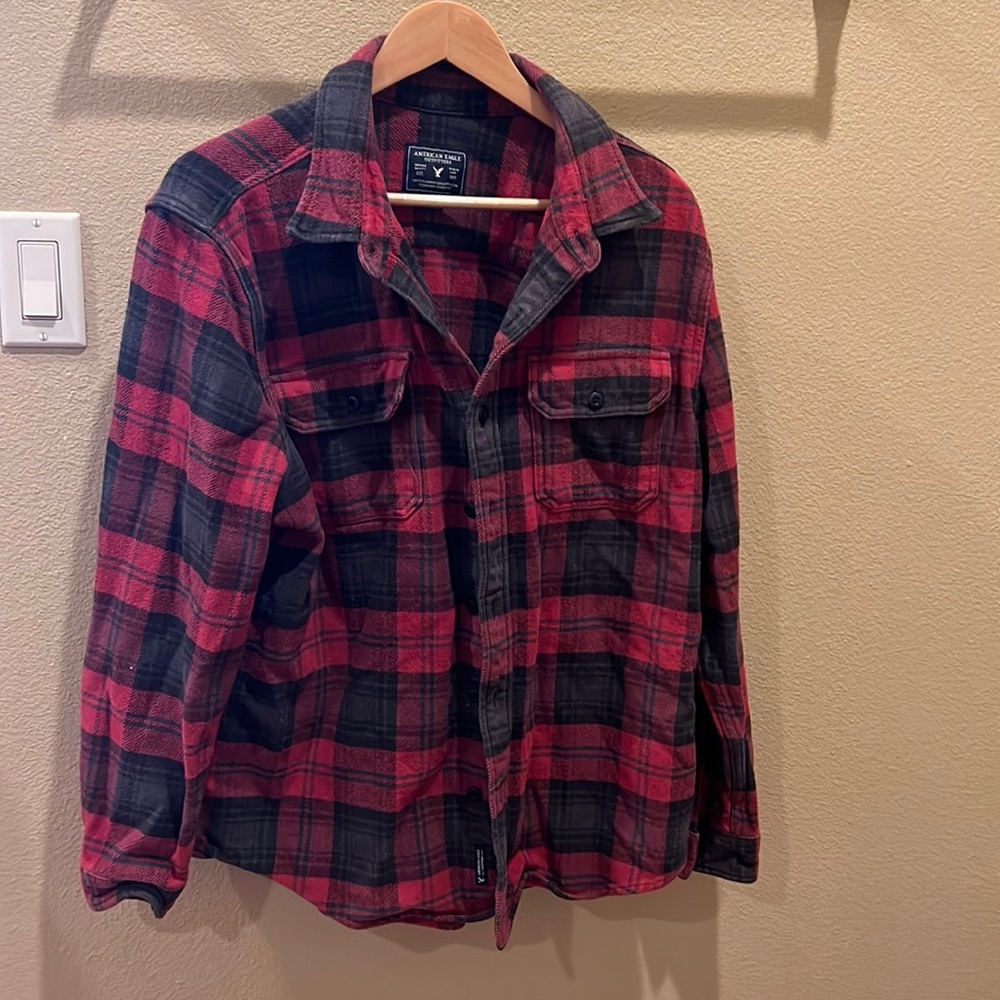 Heavy mens flannel